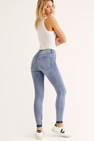 free people ripped skinny jeans