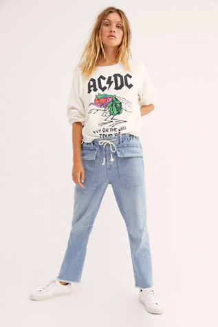 free people drawstring jeans