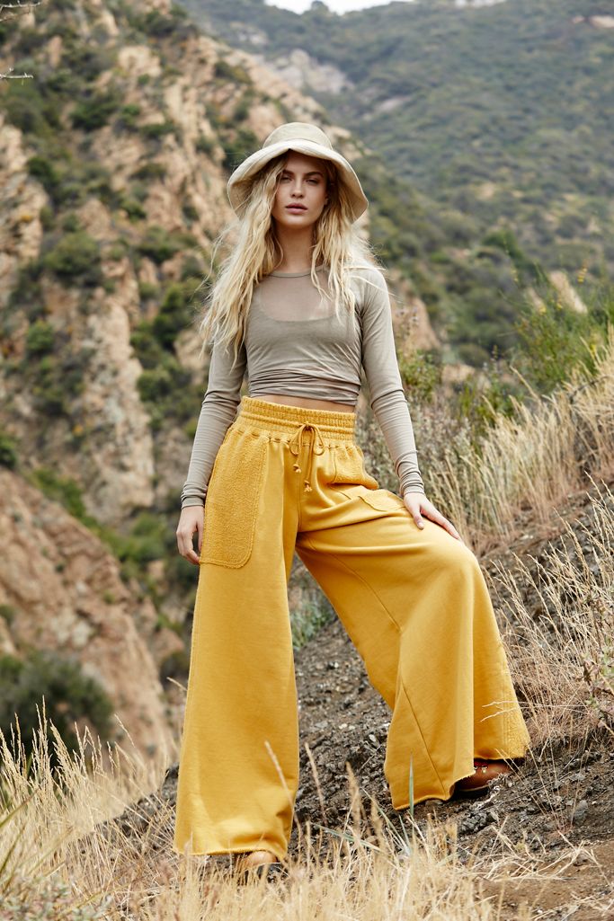 Upbeat Wide Leg Pants Free People