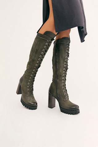 free people thigh high boots
