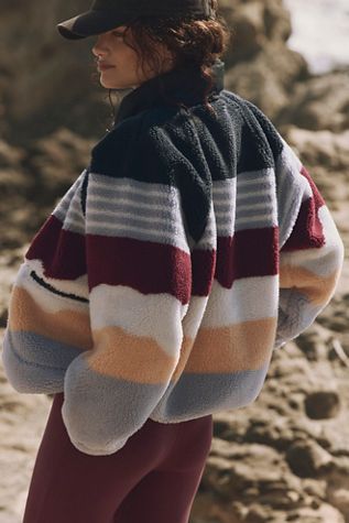 Hit The Slopes Printed Fleece Jacket