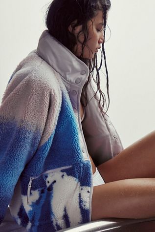 Hit The Slopes Printed Fleece Jacket