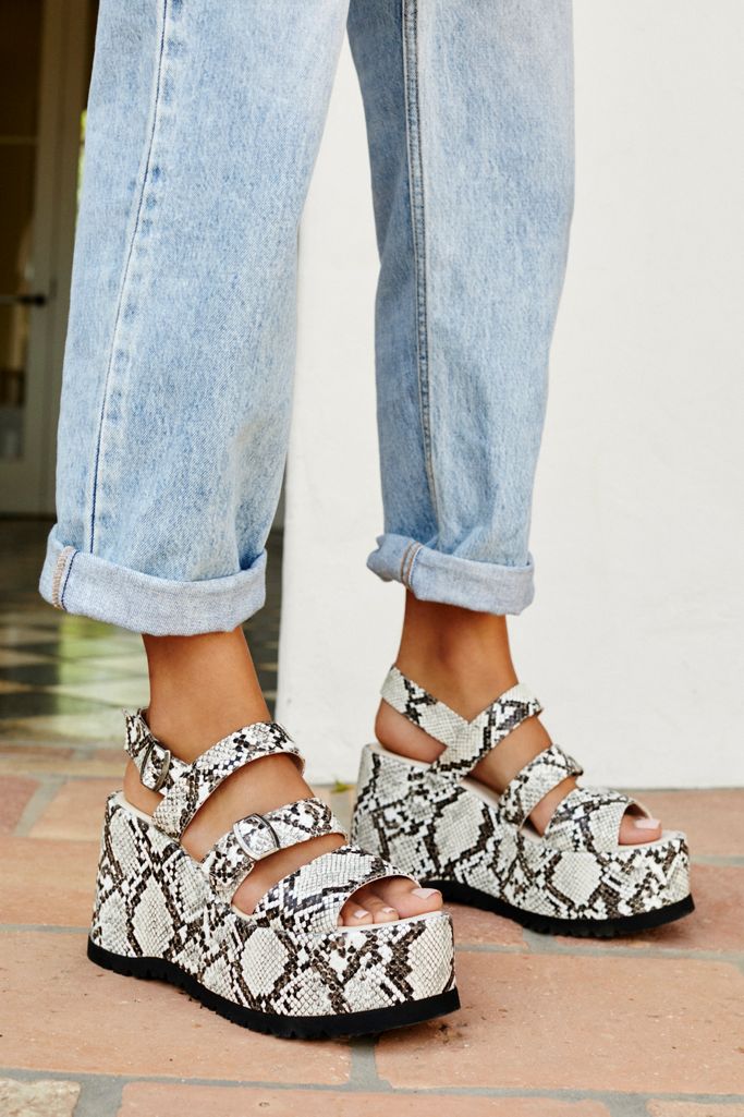 azzy casual platform sandals