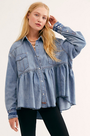 free people chambray