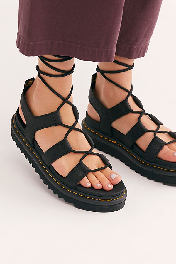 Dr. Martens Nartilla Grizzly Flatform Sandal | Free People