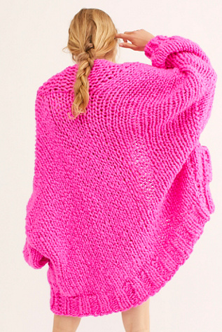 loopy mango recluse cardigan