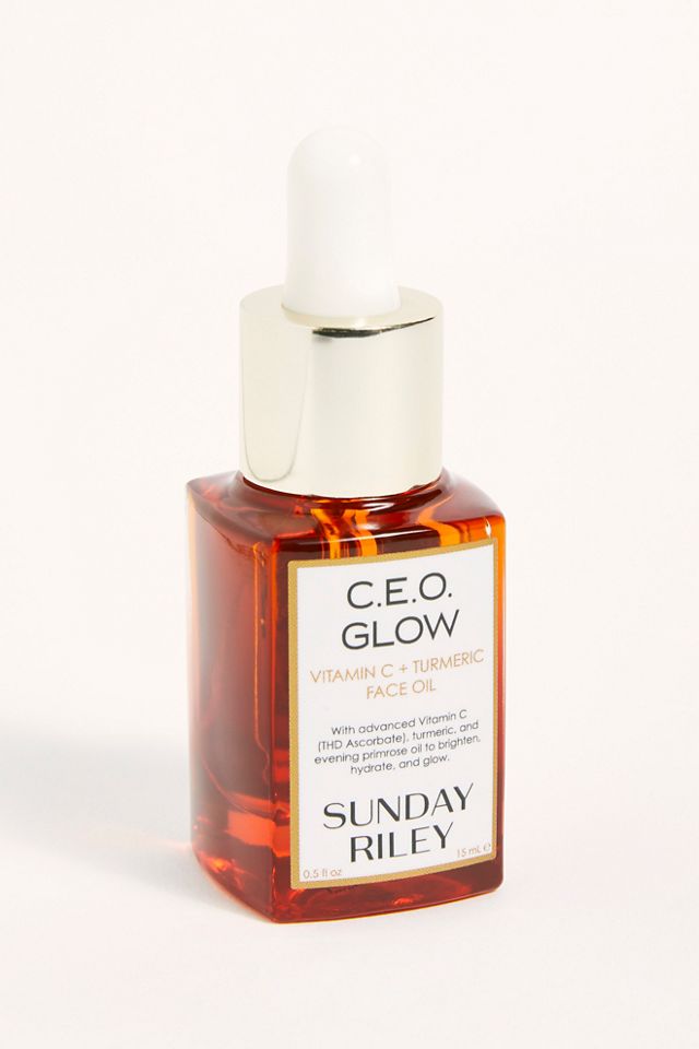 Sunday Riley CEO Glow Vitamin C + Tumeric Face Oil Free