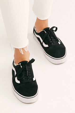 vans old skool mule black