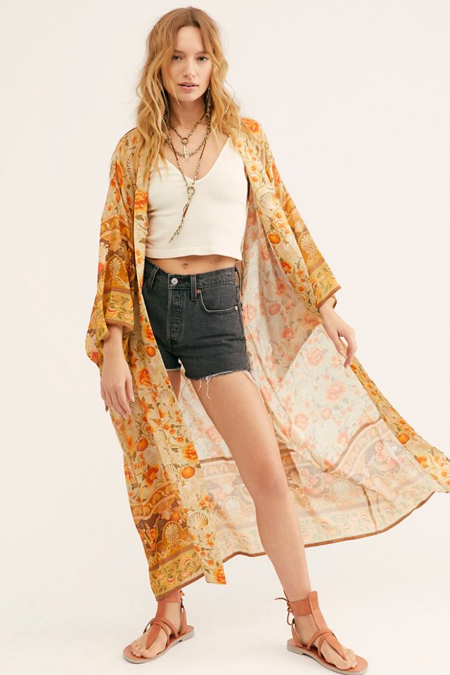 Seashell Maxi Robe Free People