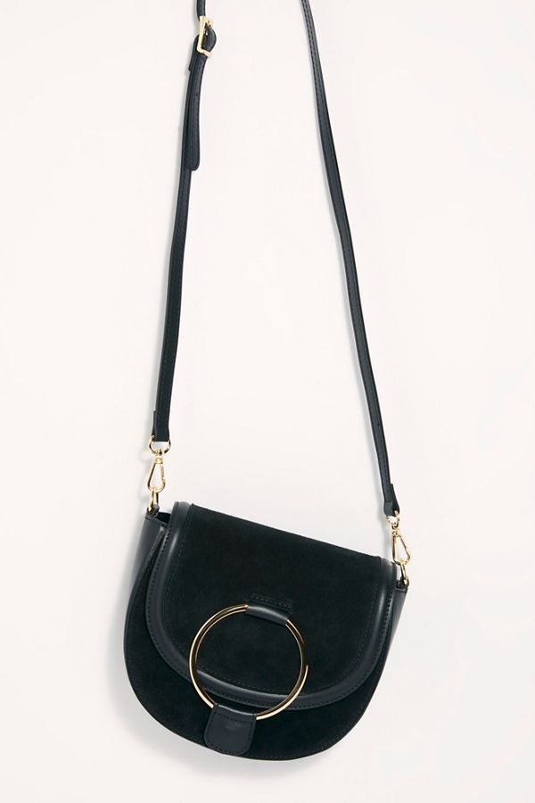 Cherie Suede Crossbody