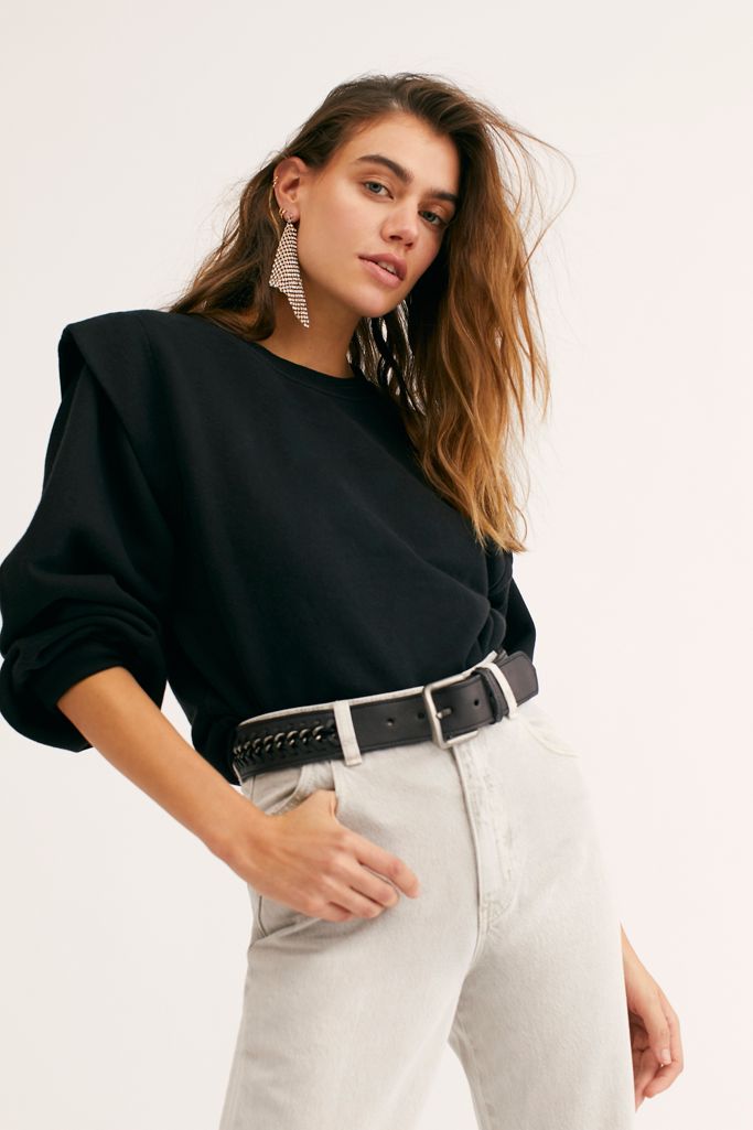 free people half court sweatshirt