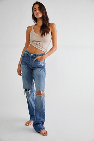 free people denim jeans