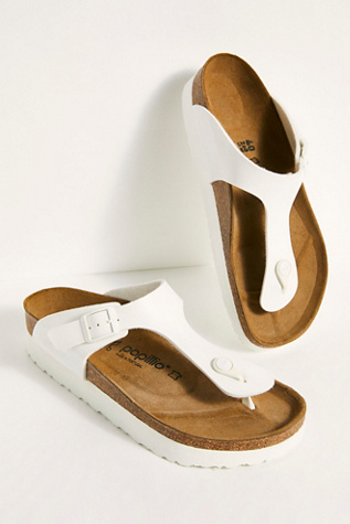 birkenstock gizeh platform sandals