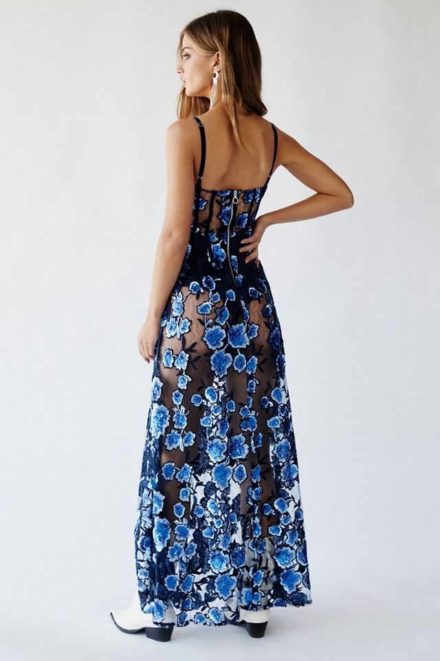 Victoria Embroidered Maxi Dress Free People