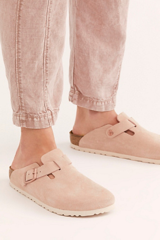 birkenstock boston pink