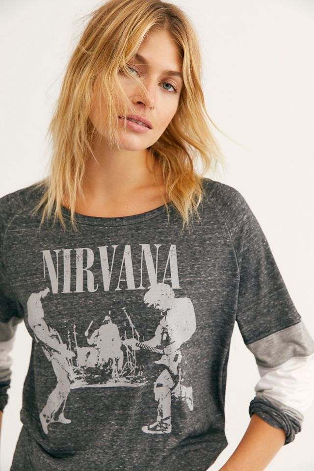 free people nirvana t shirt