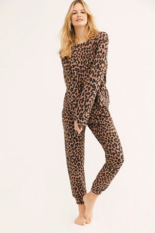 free people leopard sweatshirts