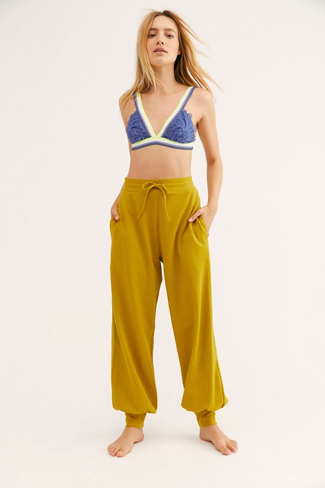 free people sunny drawstring jogger