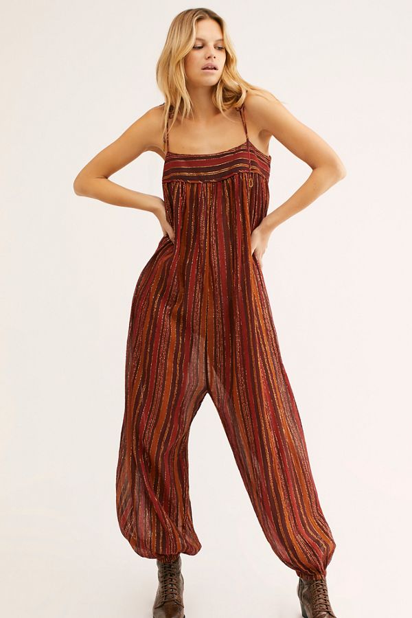 lurex jumpsuit