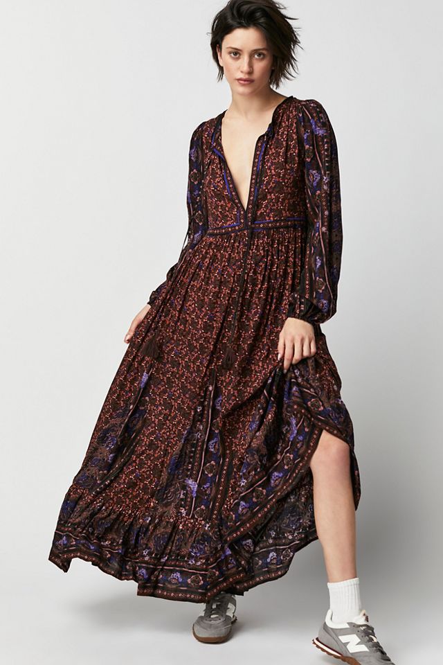 Free People Happy Feelings Midi Dress. 4