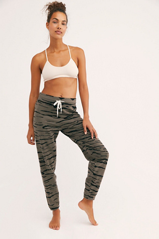 tiger stripe sweatpants