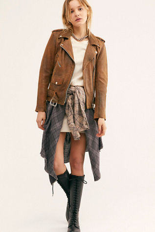 Distressed Easy Rider Jacket Free People