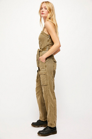 cargo utility jumpsuit