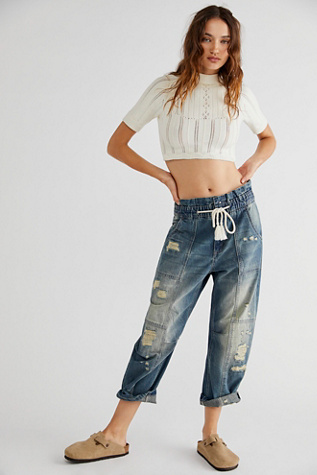 free people in my time cargo jeans