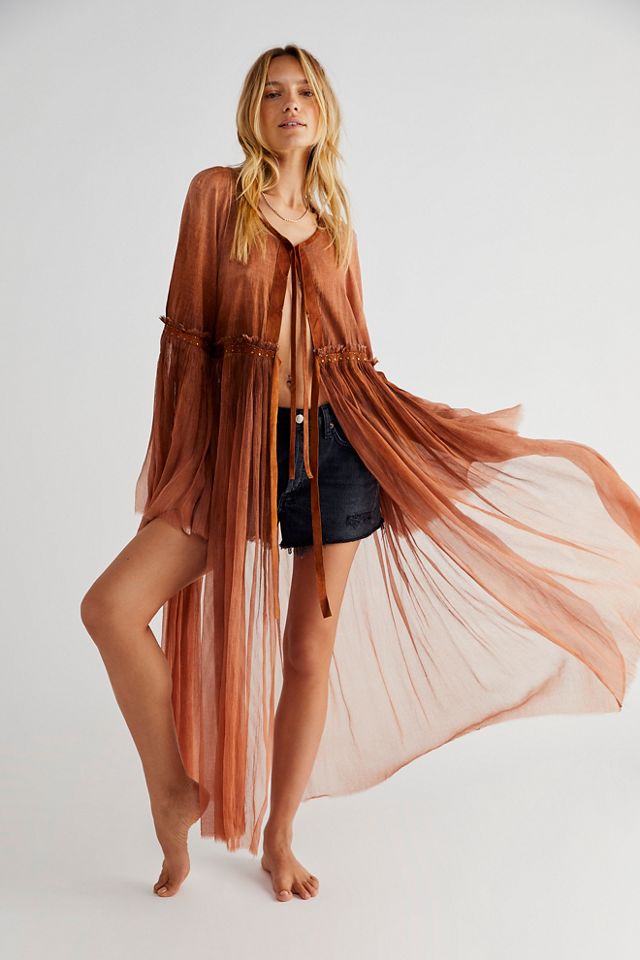 Free People Beach Tie Dye Shirt. 3