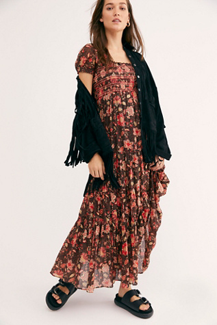 free people wishing well midi dress