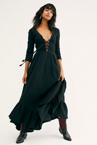 endless summer by free people ruffle maxi dress