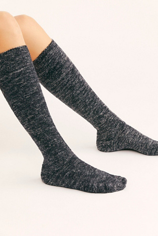 tall fuzzy socks