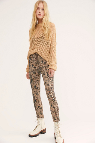 free people black jeggings