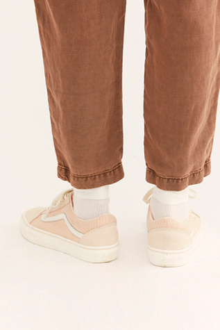 ua old skool woven sneakers