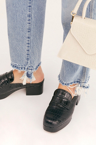 free people black mules