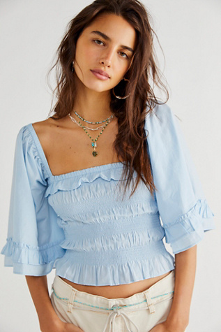 Shirred Perfection Top