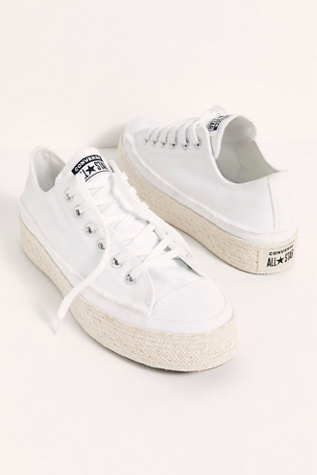 espadrille white sneakers