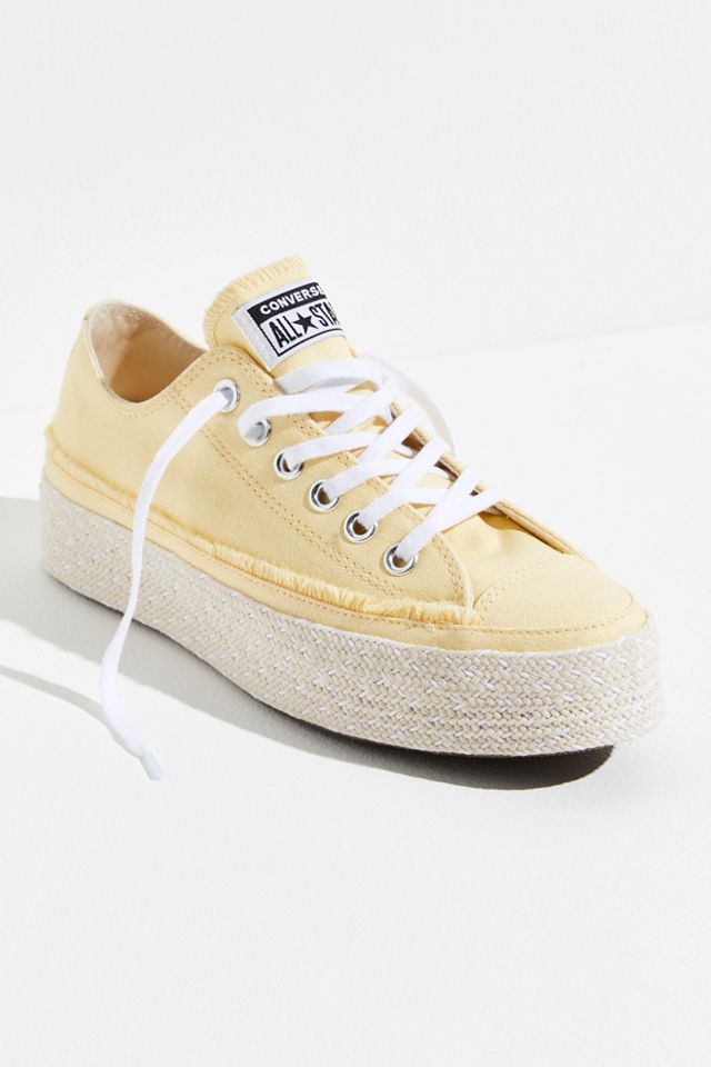 summer getaway chuck taylor all star espadrille low top