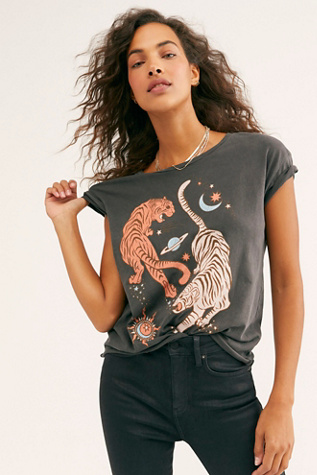 free people tiger tee