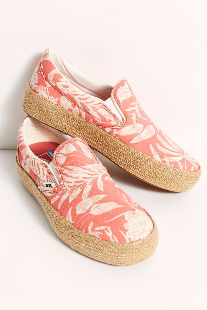 espadrille platform sneakers