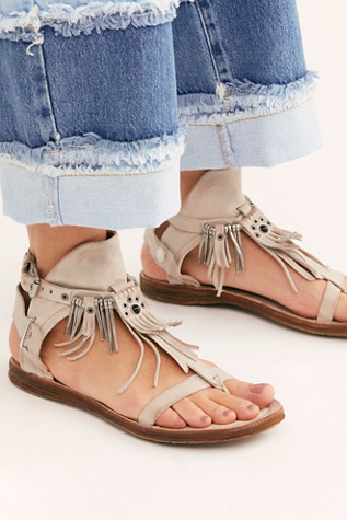 free people fringe sandals