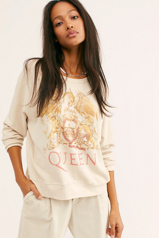 queen crewneck sweatshirt