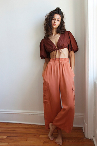 free people city cargo pants