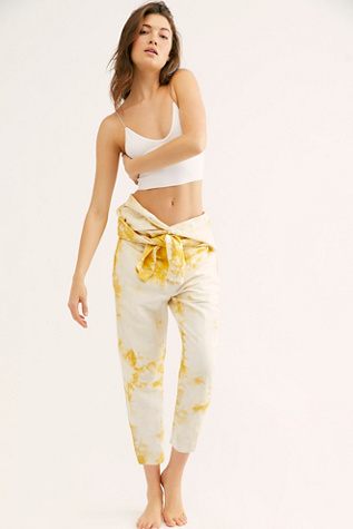 free people tie dye jumpsuit