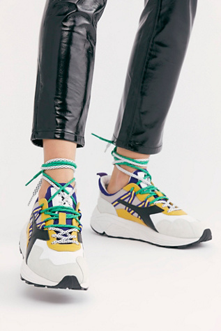Diadora Rave Leather Pop Sneakers | Free People