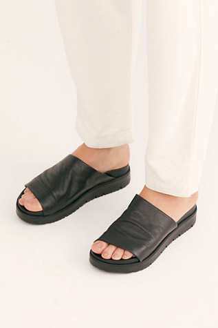flatform slide sandals