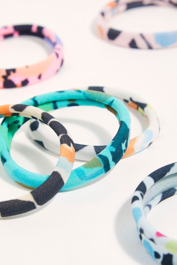 Printed Hair Tie Set Free People Uk