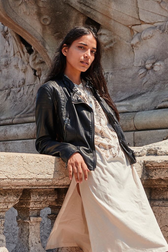 Heartbreaker Vegan Moto Jacket Free People Uk