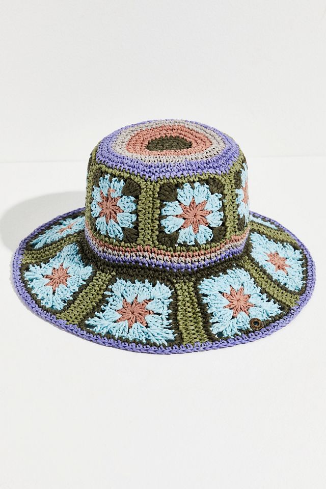 & other stories straw bucket hat