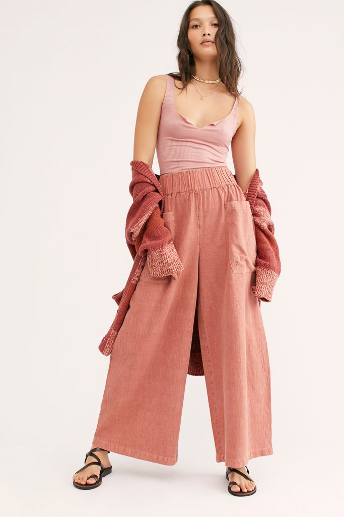 Cosmic Way S Wide Leg Pants Free People